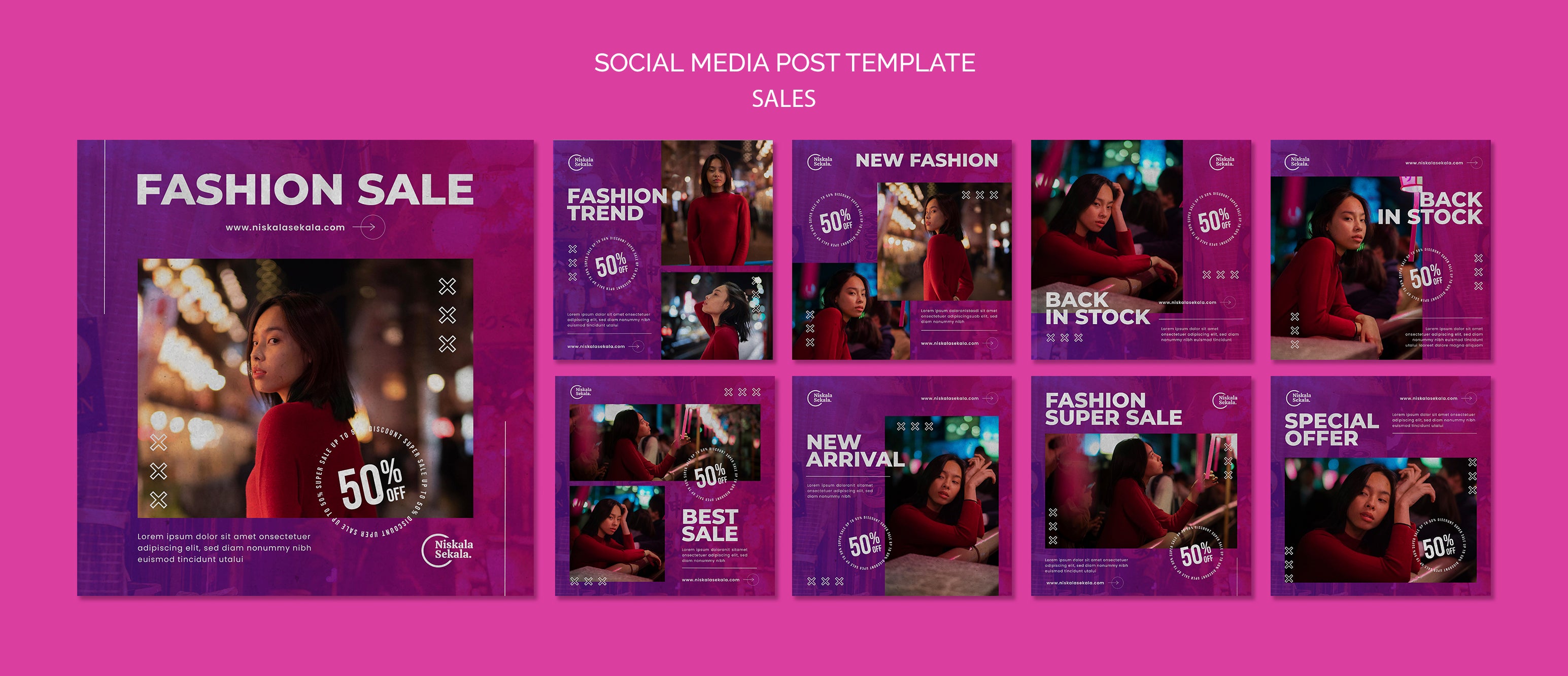 Mega Pack 10.000 Instagram Premium Templates Historia + Feed - GeekMadness