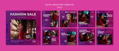 Mega Pack 10.000 Instagram Premium Templates Historia + Feed - GeekMadness