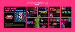Mega Pack 10.000 Instagram Premium Templates Historia + Feed - GeekMadness