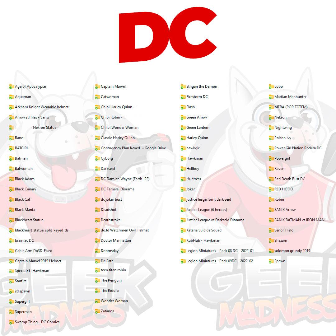 Pack Completo Archivos STL para Impresión 3D más de 300.000 modelos - GeekMadness