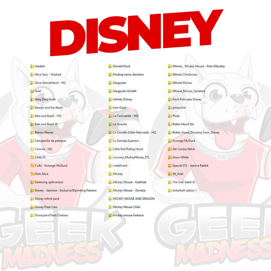 Pack Completo Archivos STL para Impresión 3D más de 300.000 modelos - GeekMadness