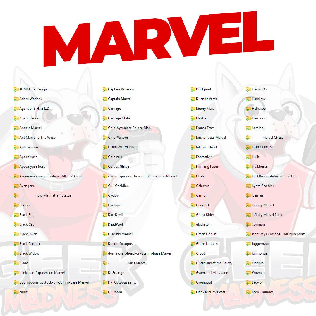 Pack Completo Archivos STL para Impresión 3D más de 300.000 modelos - GeekMadness