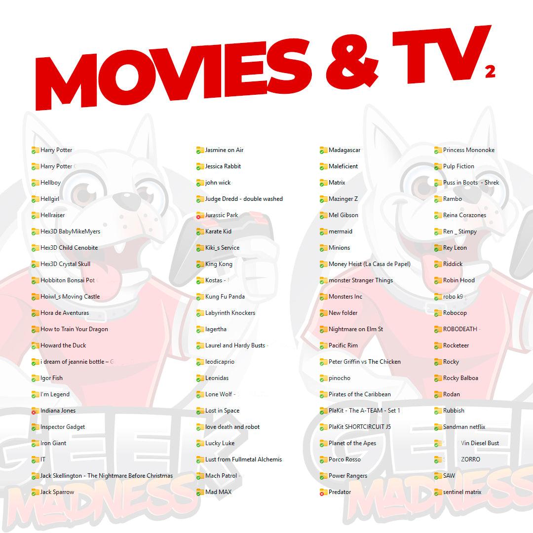 Pack Completo Archivos STL para Impresión 3D más de 300.000 modelos - GeekMadness