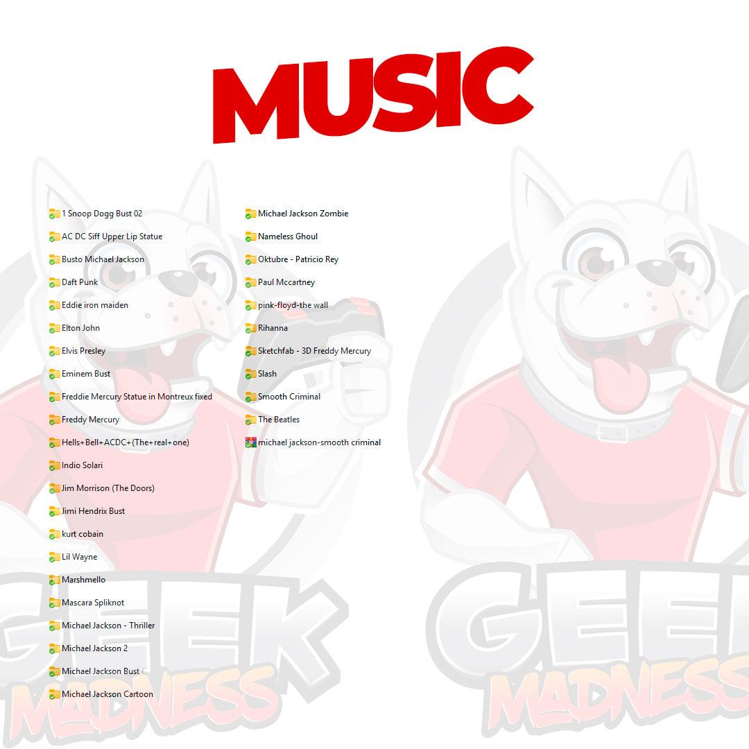 Pack Completo Archivos STL para Impresión 3D más de 300.000 modelos - GeekMadness