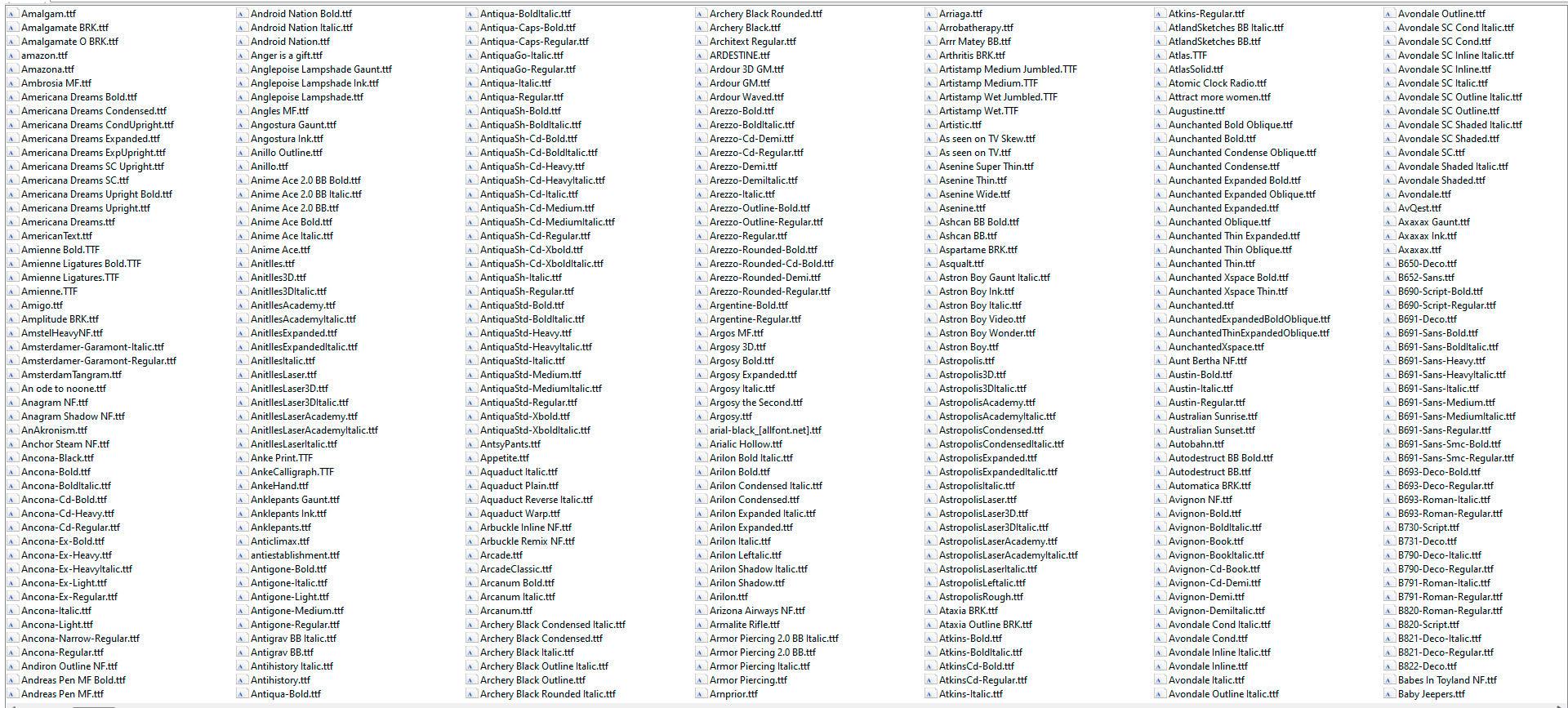Mega Pack 100.000 Tipografías Premium - Fuentes - Fonts - El más completo - GeekMadness