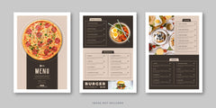 Premium Mega Pack 300 Menus - Flyers Restaurant - Fast Food Editables - GeekMadness