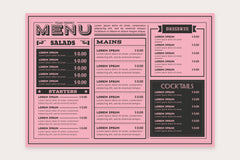 Premium Mega Pack 300 Menus - Flyers Restaurant - Fast Food Editables - GeekMadness