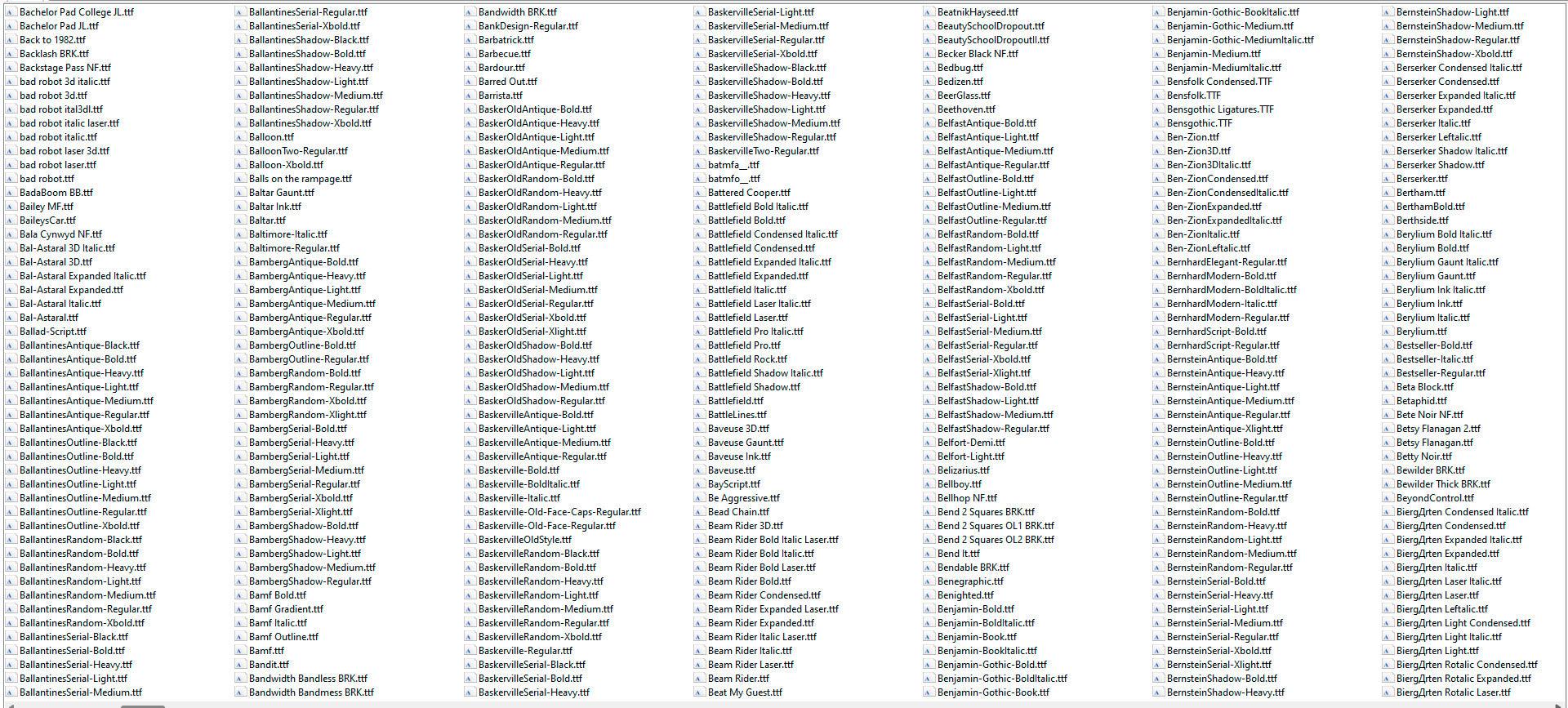 Mega Pack 100.000 Tipografías Premium - Fuentes - Fonts - El más completo - GeekMadness