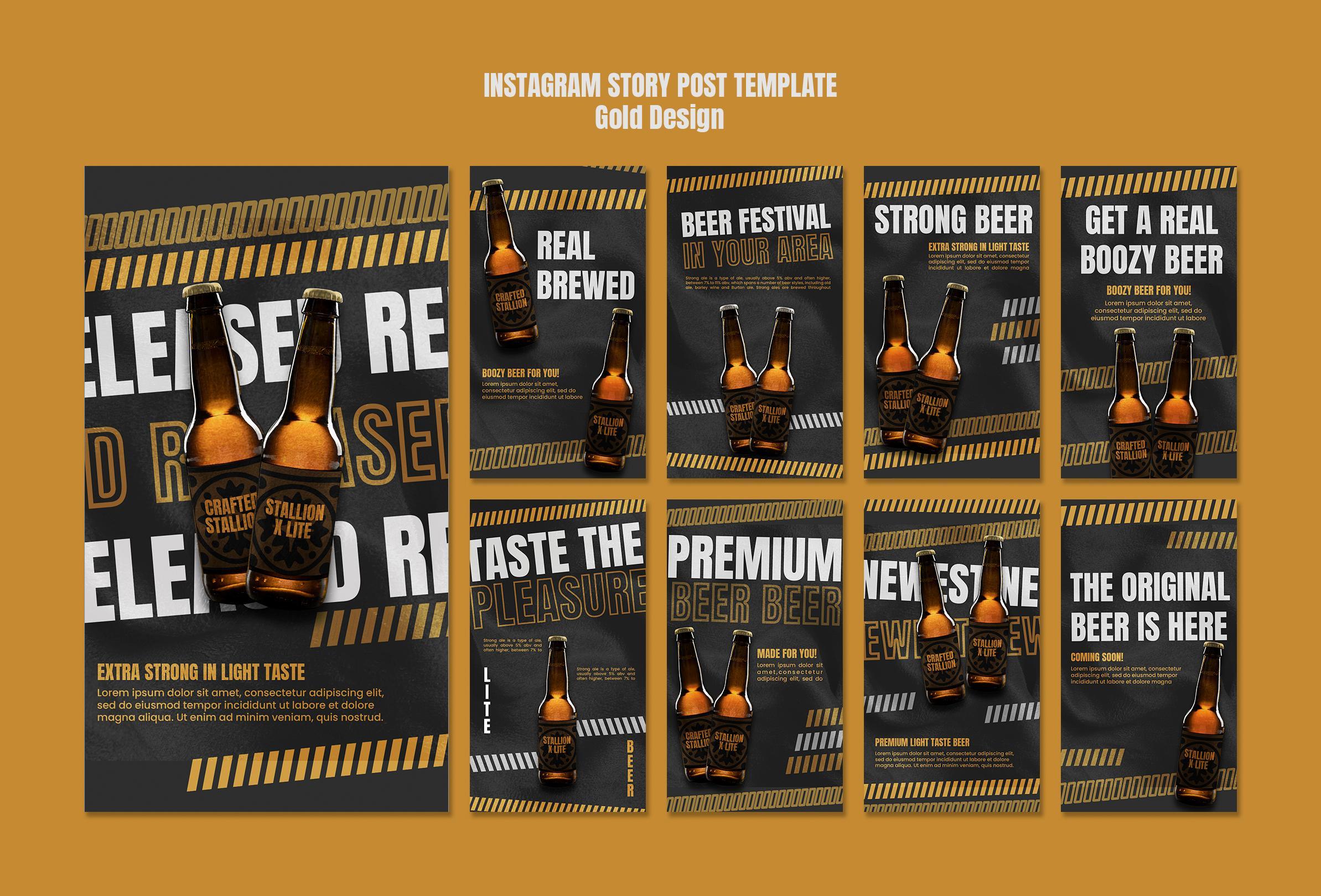 Mega Pack 10.000 Instagram Premium Templates Historia + Feed - GeekMadness