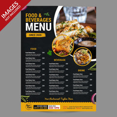 Premium Mega Pack 300 Menus - Flyers Restaurant - Fast Food Editables - GeekMadness